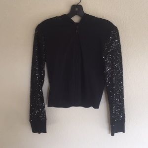 🔵MOVEOUT SALE🔵 Black Sequin Sweatshirt